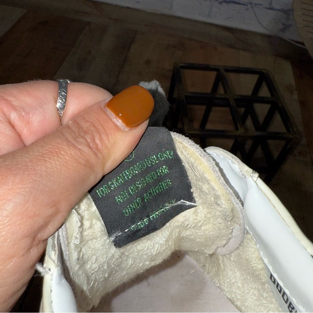 Golden goose “make it happen” sneakers green tongue - Picture 7 of 15
